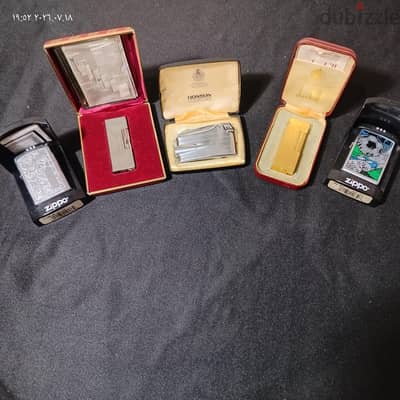 ولاعة زيبو Zippo - ولاعه رونسون Ronson - ولاعه دانيل Dunhill
