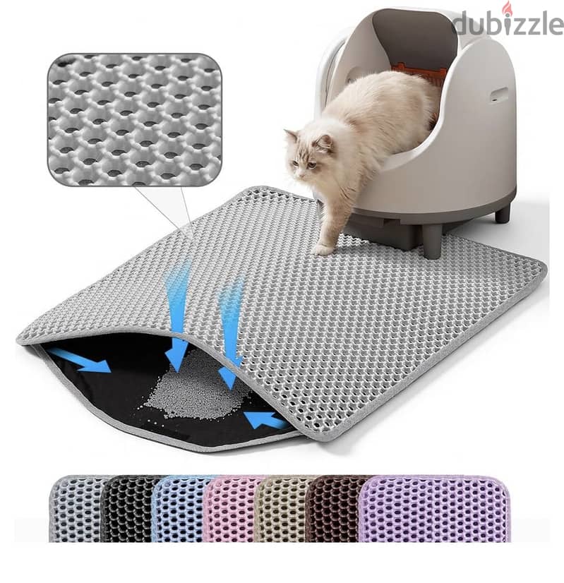 Litter box and mat 1