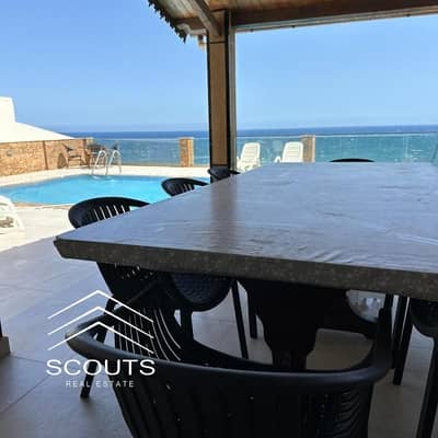 From highest point distinctive sea view hotel studio for sale ( studio) Fully finished , AC'S & kitchen forliving & investment galala