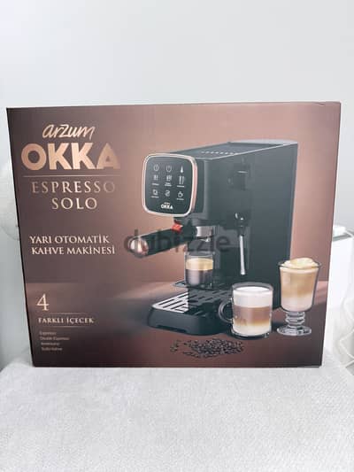 Okka Coffee Machine New