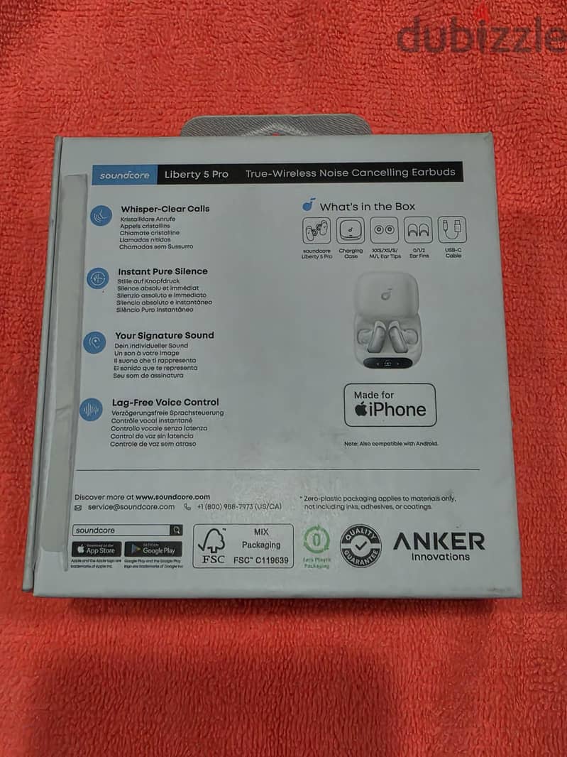 Soundcore Liberty 5 Pro White 1