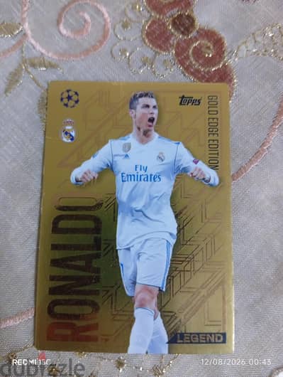 Cristiano Ronaldo card
