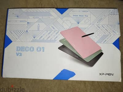 XP-PEN Deco 01 V2 Graphic Drawing Tablet – استعمال خفيف جدًا