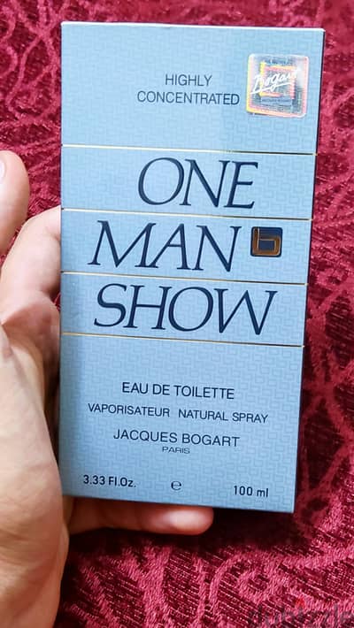 Jacques Bogart One Man Show for Men, Eau, Eau de Toilette 100ml with A