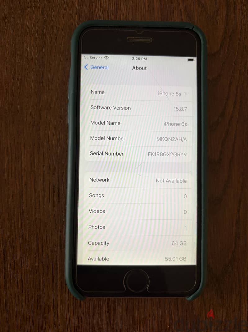 iPhone 6S 64gb silver 5