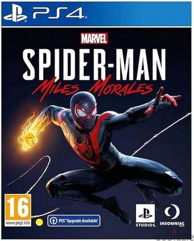 spiderman miles Morales Ps4 used Upgradable To ps5