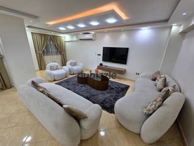 Furnished, air-conditioned hotel-style apartment next to City Stars, available for daily and monthly rent for families. Excellent location in Nasr Cit