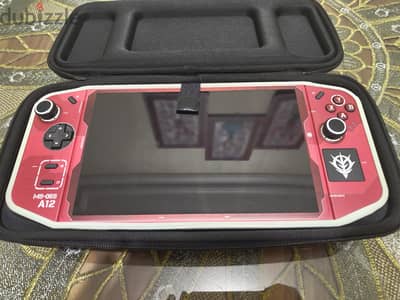 Lenovo Legon Go Z1 Extreme with Red Zaku Skin