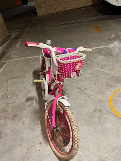 Children bicycle barely used