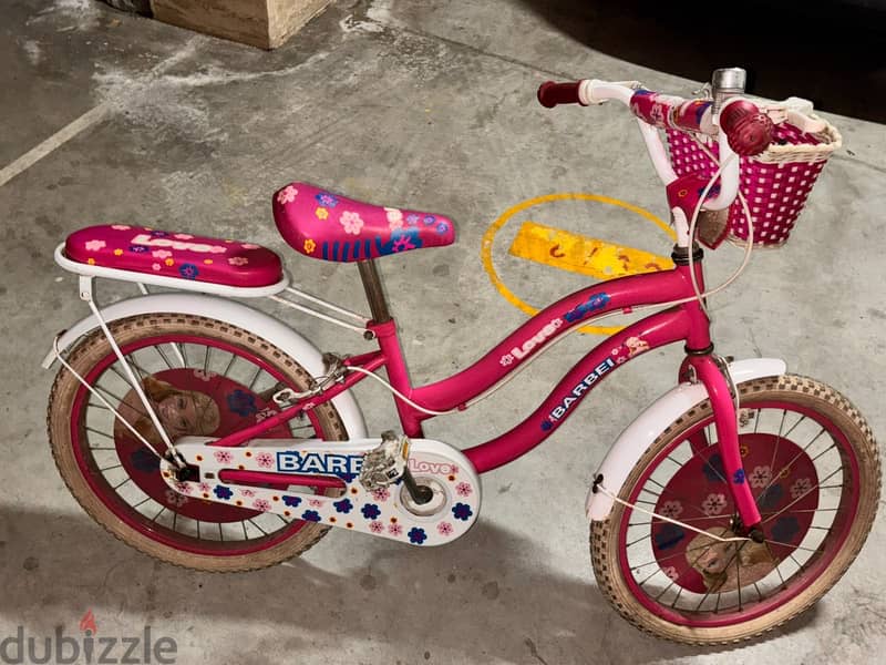 Children bicycle barely used 2
