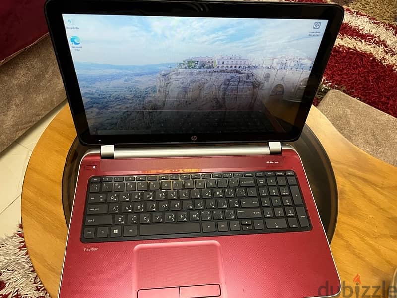 laptop Hp pavilion touch screen 5