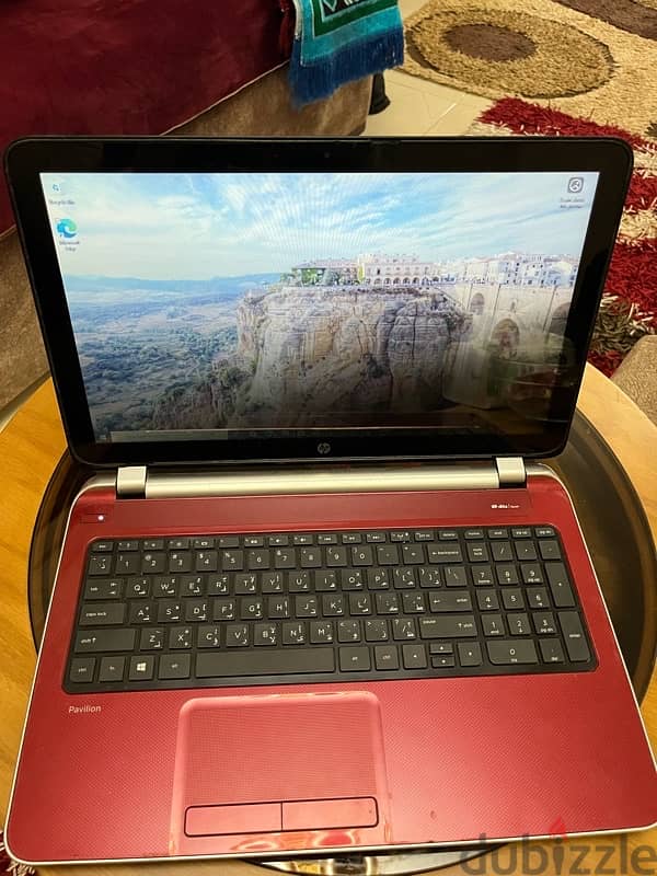 laptop Hp pavilion touch screen 7