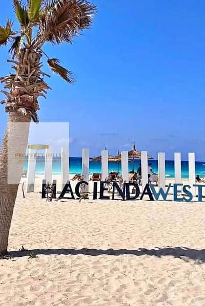 شاليه للبيع بفيو مميز متشطب بالكامل في هاسيندا ويست الساحل الشمالي