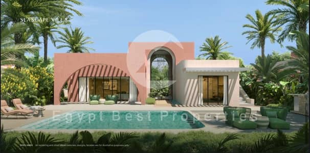 Townhouse One Story For Sale In Ogami 3 Bedroom Fully Finished Direct Lagoon - Sodic - Ras elhekma - Cash Discount