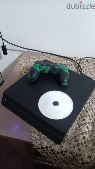 بلايستيشن 4 سليم 500 جيجا + باقة العاب