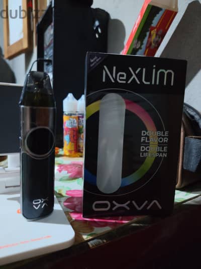 بود Nexlim فيب معة 4 كارتردج + زجاجة ليكود 30nic salt