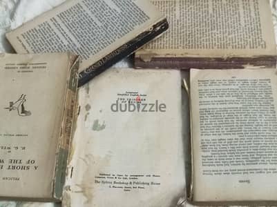 مجموعة كتب وروايات انجليزية طباعة اصلية العدد ٦ كتب
