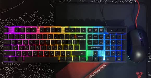 FANTECH  p31  ماوس وكيبورد وماوس باد باندل ممتاز كسر زيرو