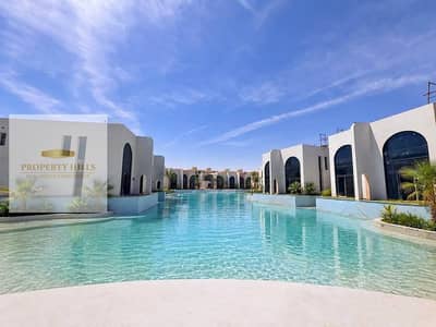 Chalet for sale in John Sodic at cash price immediate delivery direct on the lagoon front row minutes to Sidi Abdel Rahman and El Alamein Airport