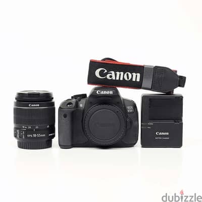 Canon EOS 650D + 18-55mm Lens + Original Camera Bag perfect condition