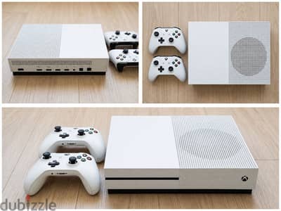 للبيع جهاز Xbox One بحالة جيدة جداً، شغال تمام ومعه 2 دراع.