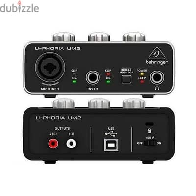 كارت صوت بهرنجر behringer um2 بسعر كويس 3000 جنيه