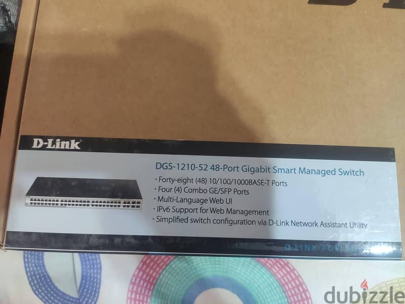 D-Link DGS-1210-52 Smart Managed Switch 1