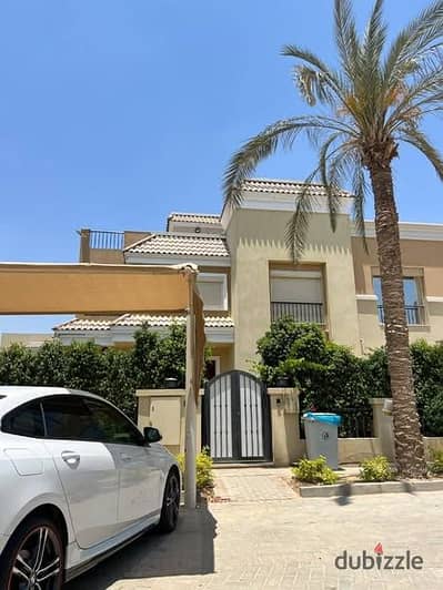 للبيع فيلا 206م في كمبوند سراي | Sarai قدام مدينتي بالتقسيط على 8 سنة استلام قريب