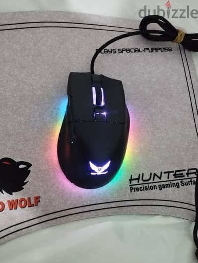 ماوس وكيبورد جيمنج RGB