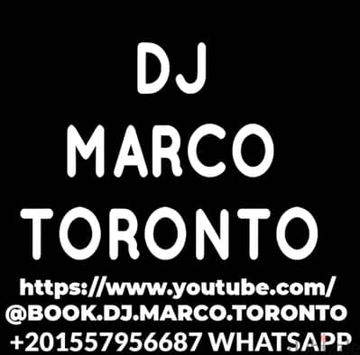 BOOK DJ MARCO TORONTO