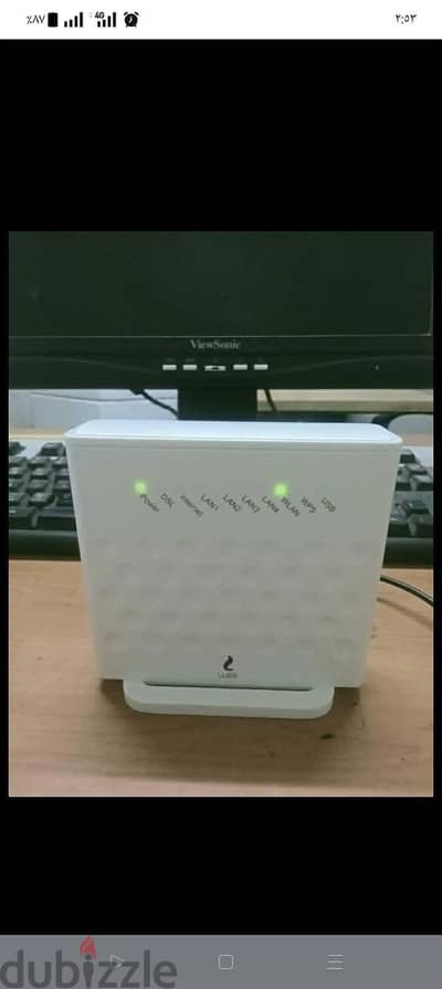 راوتر we بالشاحن الاصلى للاتصال 01070516610