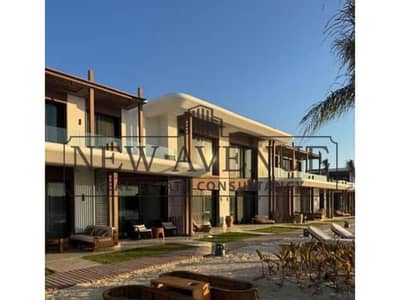 لوفت متشطبه بالكامل دوبل فيو على لاجزن و على المساحات الخضراء في بلايا غزالة، الساحل الشمالي - playa Ghazala