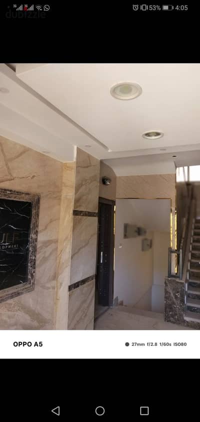 Villa for sale in Badr City, El Motamayez District (Zone A), on a 750 sqm land area. Features a basement plus two floors, fully finished to Ultra Supe
