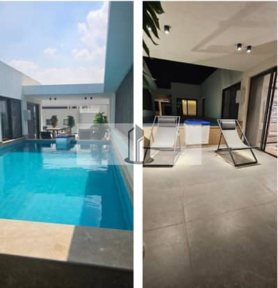 Private Penthouse with Pool, Immediate Delivery, Fully Finished with Air Conditioning, in Lake View Residence, New Cairo