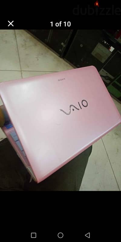 SONY بكارت شاشه خارجي Core i5 جيل تالت Screen 15.6
