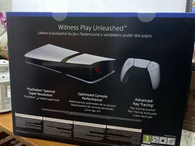 New PlayStation 5 pro never opened بلايستيشن فايف برو جديد متفتحش