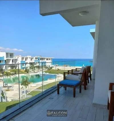 Lowest price chalet with a 35% discount, fully finished and ready to move in, for sale in Fouka Bay, North Coast, Ras El Hekma ,near Lavista&calicoast