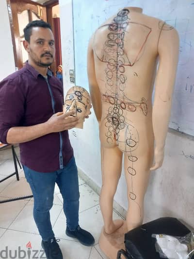 حجامه وقائيه وعلاجيه وفوطه ناريه مع كايرو براكتيك