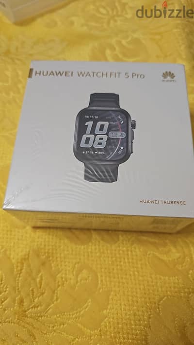 Huawei fit 5 pro new with box smart watch ,black