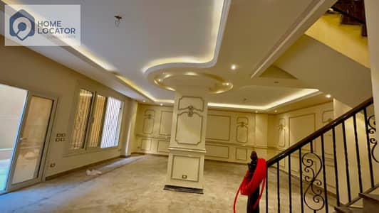 For Rent: Distinctive ultra-luxury duplex in Al-Narges – prime location opposite Al-Mustafa Mosqu, in the heart of the Fifth Settlement, New Cairo.