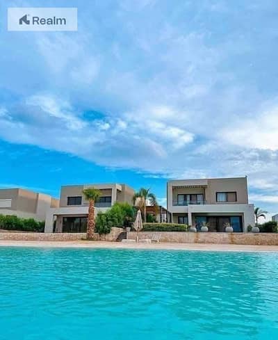 With 0% Downpayment Town House For Sale Ras Elhekma First ROW lagoon   !