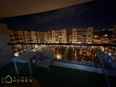 Apartment for sale in installments in Al Rehab City, overlooking a wide garden, with a very attractive down payment.