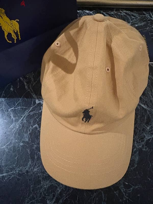 US polo men yellow cap 1