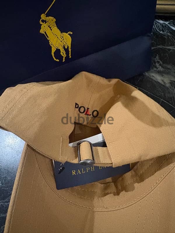 US polo men yellow cap 2
