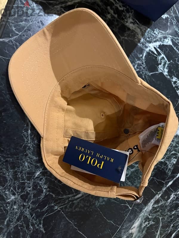 US polo men yellow cap 3