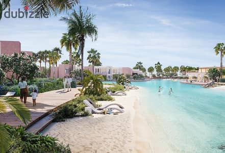Chalet for Sale – Fully Finished with Air Conditioning and Lagoon View in OGAMI Project by SODIC, North Coast, Next to La Vista Ras El Hekma