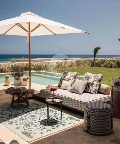 Direct Sea View For Sale Twin House Fully Finished At Ramla Ras El Hekma with Instalment Up to 8 years By Marakez with Lowest Down payment