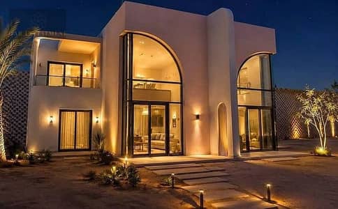 لوفت Loft  للبيع فى راس الحكمه June by Sodic  بحري فيو Lagoon كورنر 175م 4 غرف