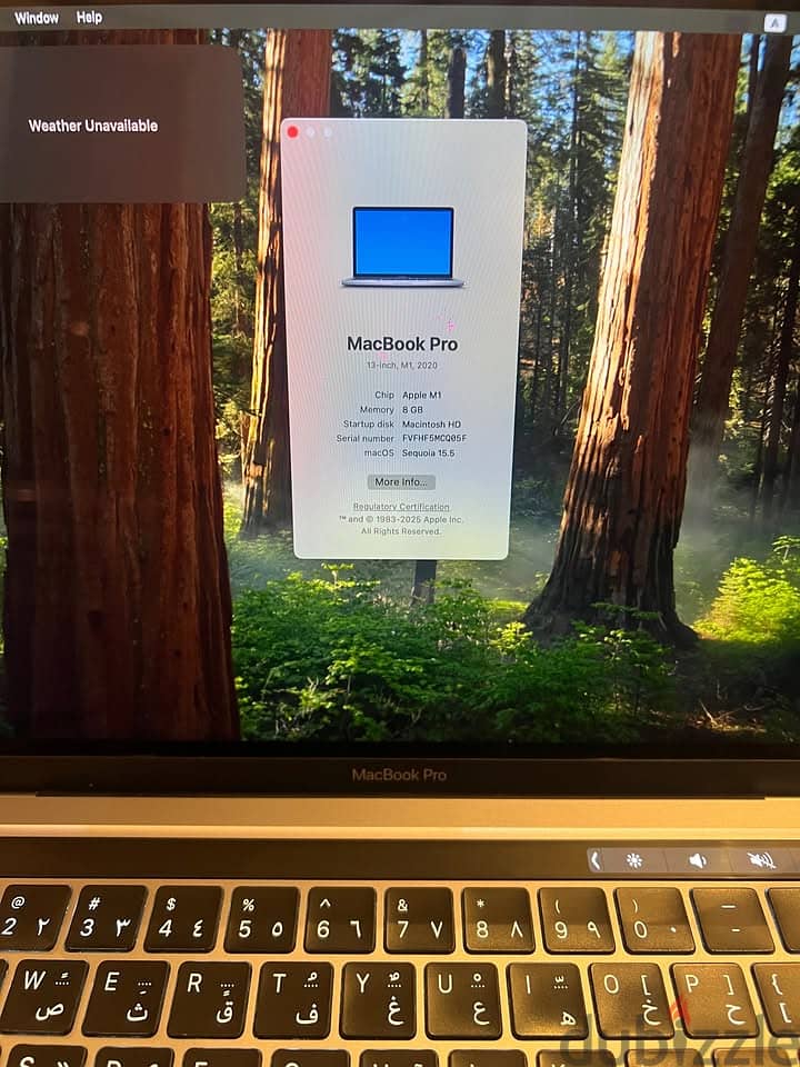Macbook Pro 13inch M1 2020 4
