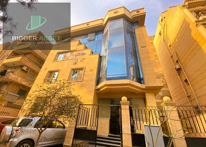 للايجار مبني اداري مساحه 1200م متشطب بالكامل في المعادي